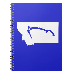 Ice Climb Montana Spiral Notebook