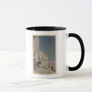Ice Climbers in Rainier National Park, Washington Mug