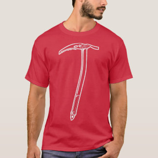 Ice ClimberSnow Winter Mountaineering Climbing Ice T-Shirt