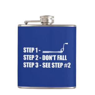 Ice Climbing - Don't Fall Hip Flask