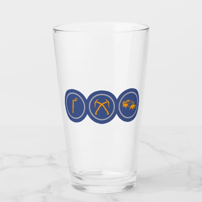 Ice Climbing Gear Glass (Front)