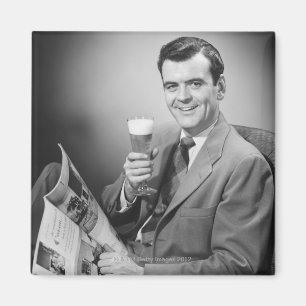 Ice Cold Beer Magnet