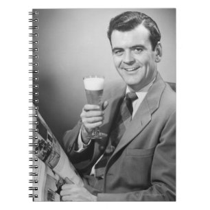Ice Cold Beer Spiral Notebook