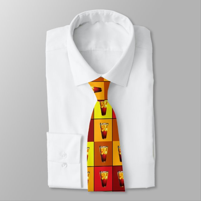Ice Cold Drink Tie (Tied)