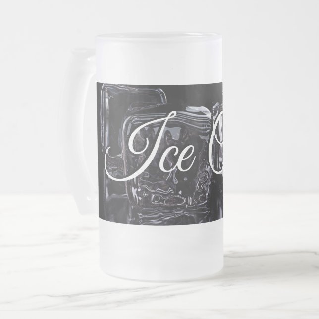 Ice Cold frosted mug for your favourite beverage (Front Left)