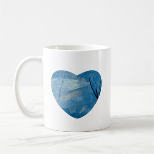 Ice Cold Heart Emotional Coldness Typography Coffee Mug