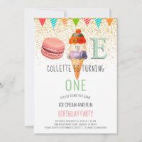 Ice Cream 1st Birthday Party