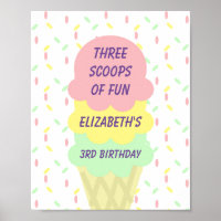 Ice Cream 3rd Birthday