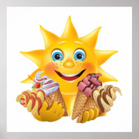 Ice Cream and Happy Sun! SRF