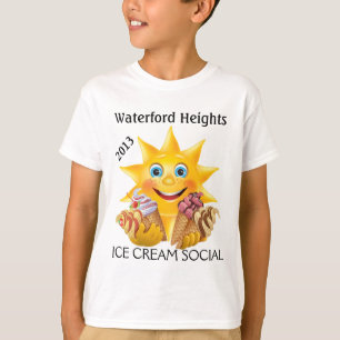 Ice Cream and Happy Sun! SRF T-Shirt