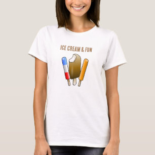 Ice Cream and Ice Pop T-Shirt
