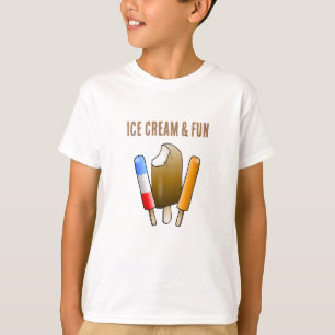Ice Cream and Ice Pop T-Shirt