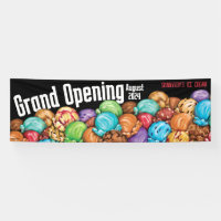 Ice Cream Announcement Grand Opening Fund Raiser
