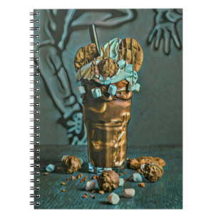 Ice cream art notebook