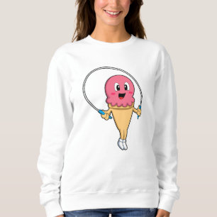 Ice cream at Fitness with Rope Sweatshirt