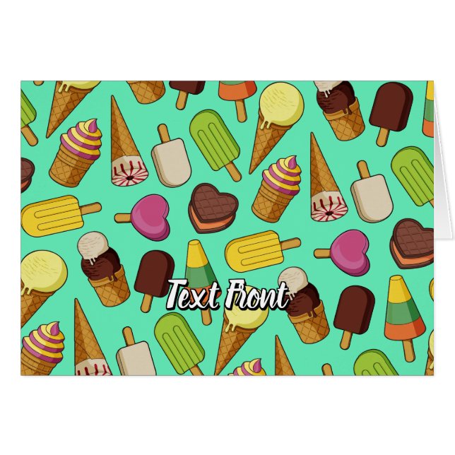 Ice Cream Background (Front Horizontal)