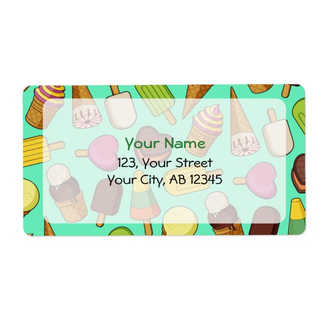 Ice Cream Background (Front)