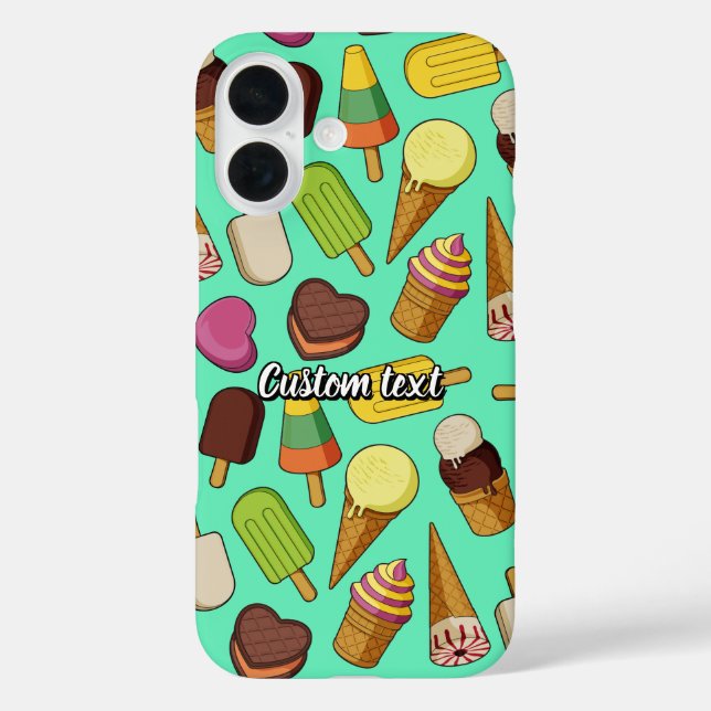 Ice Cream Background Case-Mate iPhone Case (Back)