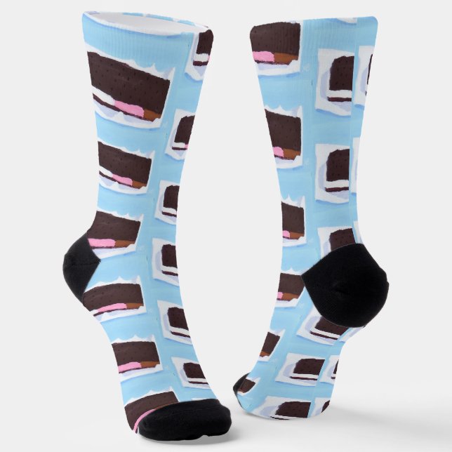 Ice Cream Bar Socks (Angled)