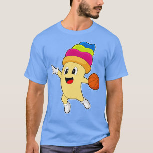 Ice cream Basketball player Basketball T-Shirt
