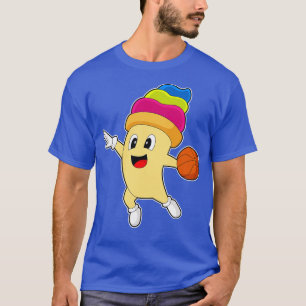 Ice cream Basketball player Basketball T-Shirt