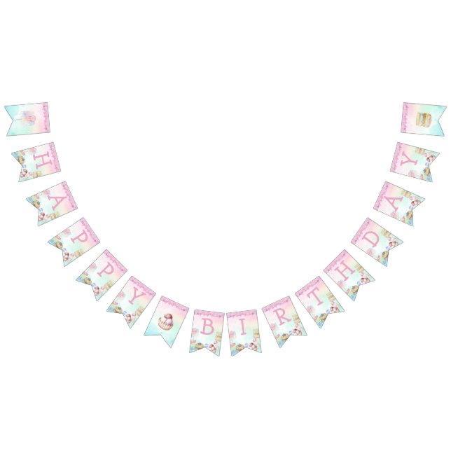 Ice Cream Birthday Bunting (All)