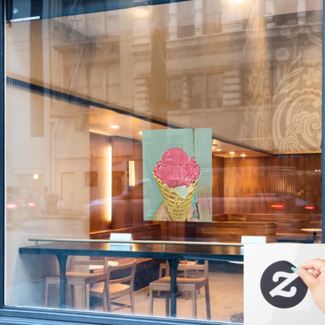 Ice cream birthday gift (Cafe Window)