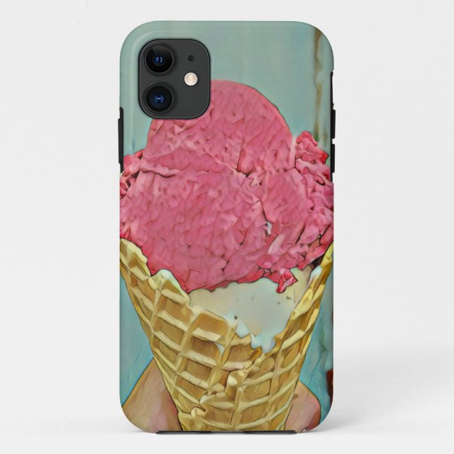 Ice cream birthday gift Case-Mate iPhone case (Back)