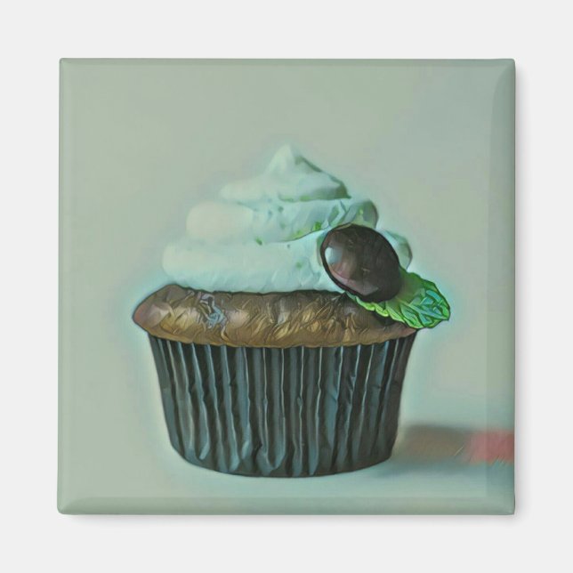 Ice cream birthday gift magnet (Front)