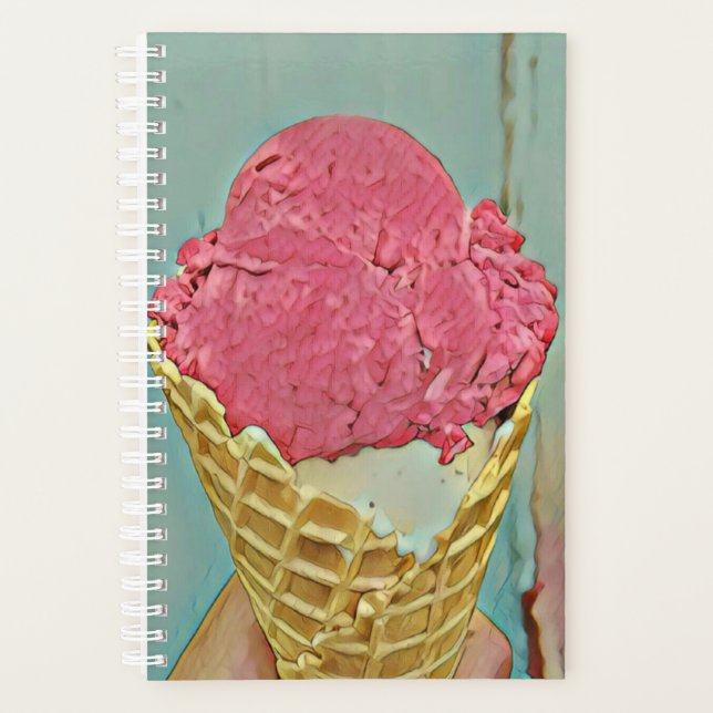 Ice cream birthday gift planner (Front)