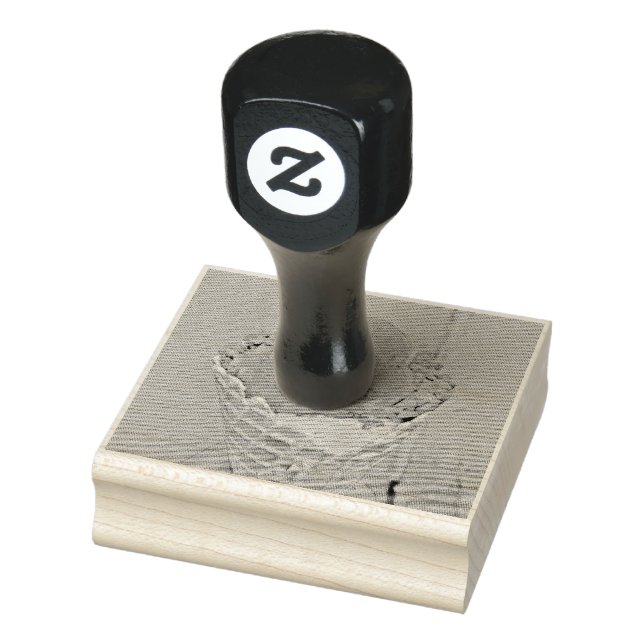 Ice cream birthday gift rubber stamp (Stamp)