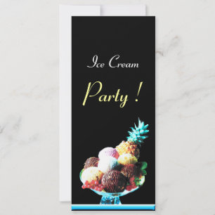 ICE CREAM BIRTHDAY PARTY INVITATION