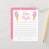 Ice Cream Bridal Shower Date Night Ideas