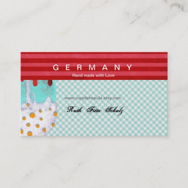 Ice cream Business Card (Front)