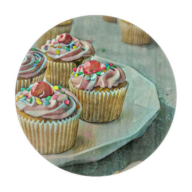 Ice cream cake cutting board (Front)