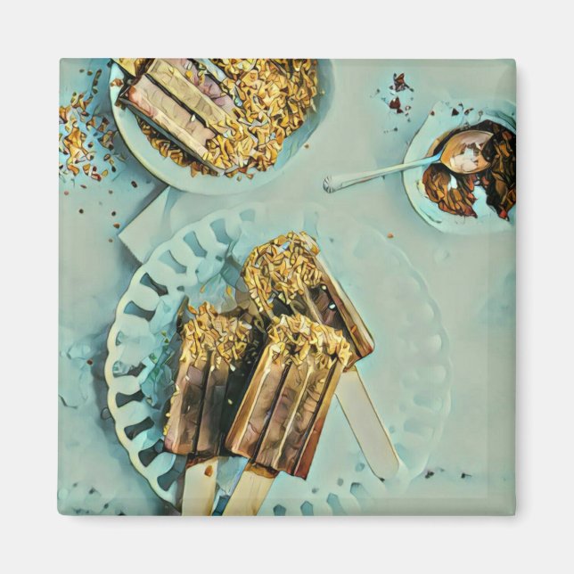 Ice cream cake magnet (Front)