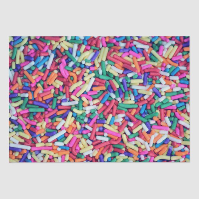 Ice cream candy sprinkles tissue paper (Front)