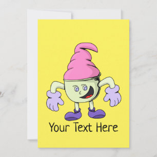 Ice Cream Christmas Birthday Gift Card