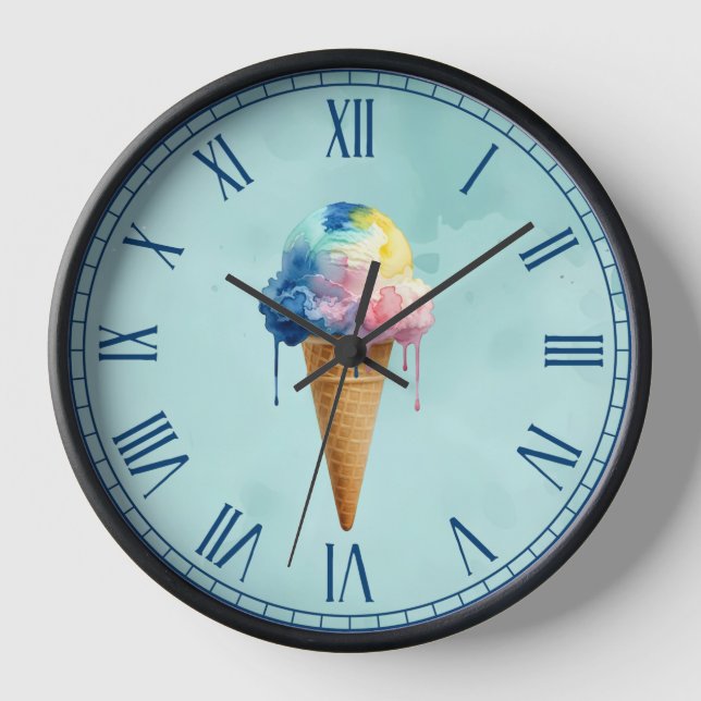 Ice Cream Clock (Front)