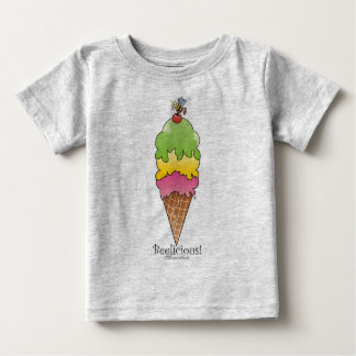 Ice Cream Cone Baby T-Shirt