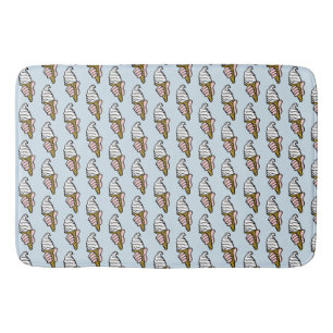 Ice Cream Cone Design Bath Mat