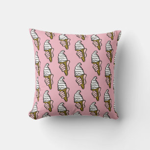 Ice Cream Cone Design Cushion