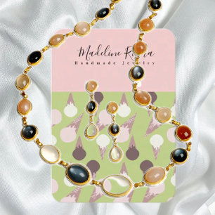 Ice Cream Cone Earring Display  Calling Card