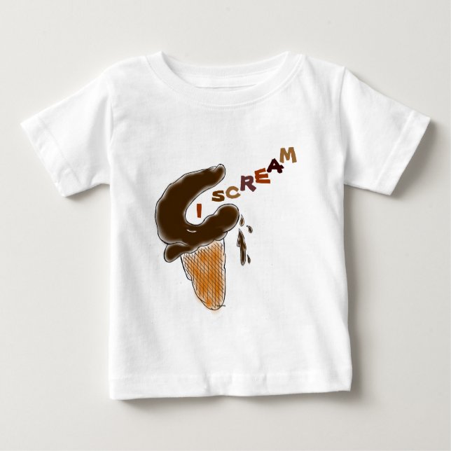 Ice Cream Cone Humourous Shirt (Front)