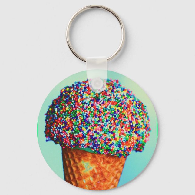 Ice cream cone key ring (Front)