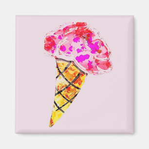 Ice Cream Cone Magnet