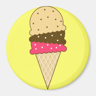 Ice Cream Cone Magnet