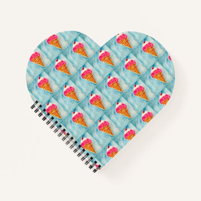 Ice Cream Cone Notebook (Front)