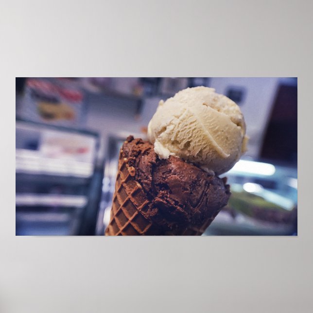 Ice cream Cone Poster (Front)