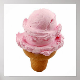 Ice Cream Cone Poster